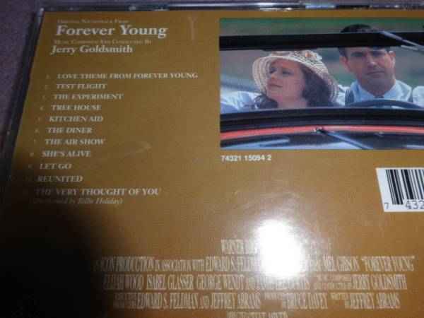  movie [FOREVER YOUNG]1993 year foreign record soundtrack JERRY GOLDSMITH