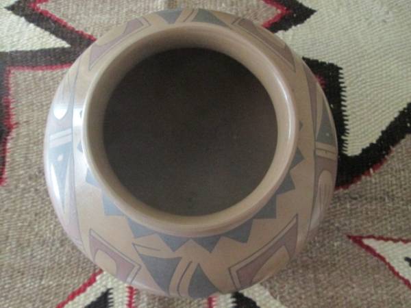 希少！Very old ネイティブアメリカン ポタリー壺アンティーク雑貨 /インディアンアリゾナ州チマヨナバホ族ホピ40’s50'sウエスタン