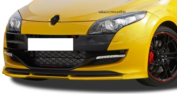  Renault Sport Megane 3 RS передний спойлер "губа" обвес / бампер фартук диффузор сплиттер покрытие отделка 