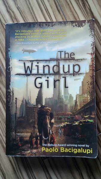 『The Windup Girl』Paolo Bacigalupi 英語 小説 ペーパーバック