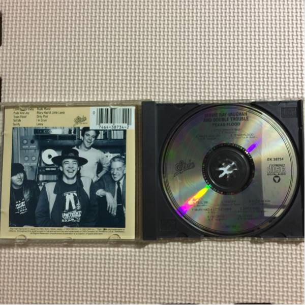 Stevie Ray Vaughan テキサス・フラッド 米国盤 CD_画像3