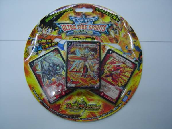 新品 デュエル・マスターズ [ DMC-65 ] ザ・ムービーデッキ ショック ULTRA FIRE SPIRITS 炎のキズナXX_画像1