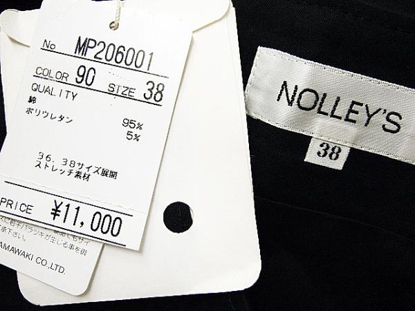 ◆NOLLEY'S ノーリーズ◆ストレッチスカート黒◆\11,000の品_画像2