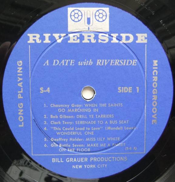 ◆ A DATE WITH RIVERSIDE ◆ Riverside S-4 (blue:BGP:dg) ◆ T_画像3