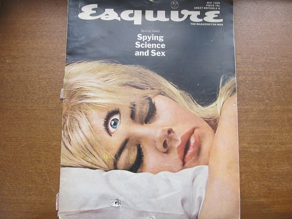 洋雑誌Esquireエスクァイア1966.5●スパイ サイエンス セックス_画像1