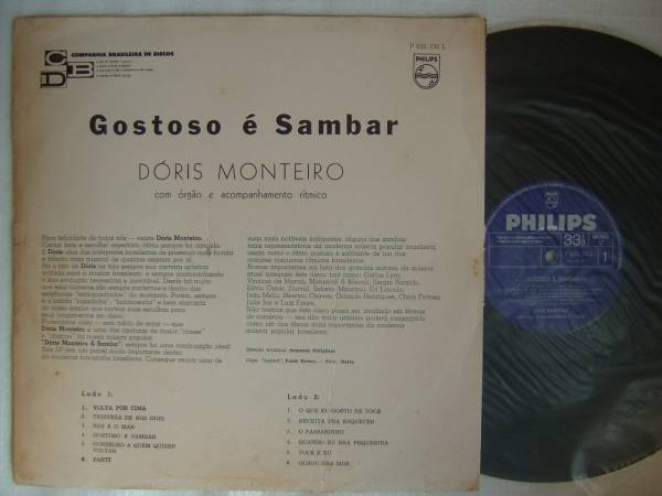 DORIS MONTEIRO GOSTOSO E SAMBAR / MONO_画像2