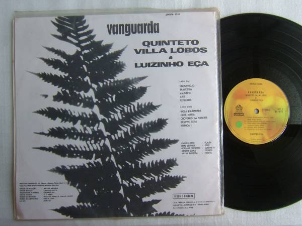 QUINTETO VILLA LOBOS LUIZ ECA LUIZINHO VANGUARDA_画像2