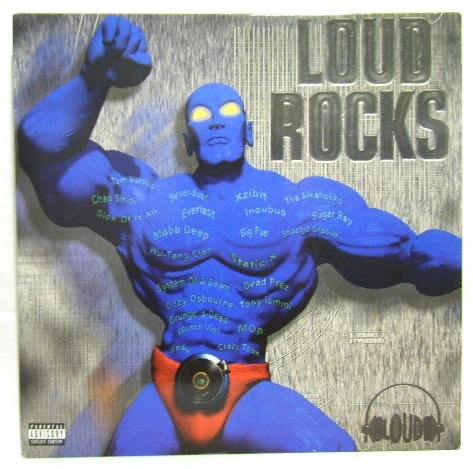 2LP【ALTERNATIVE/HIPHOP】V.A./Loud Rocks/ROCK x HIP HOP/90's_画像1