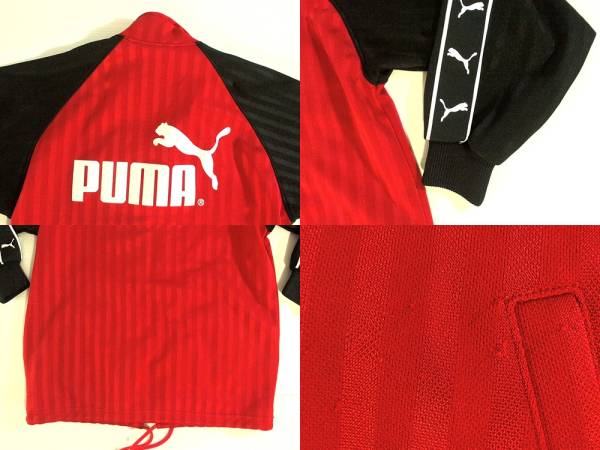 * местного производства 140 размер Puma [Puma] джерси жакет тень красный чёрный 