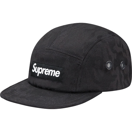  редкий * новый товар подлинный товар [ чёрный ]*Jacquard Camo Camp Cap Boxja карта утка кемпинг колпак стандартный магазин покупка редкость модель ограниченный товар Supreme 2014SS