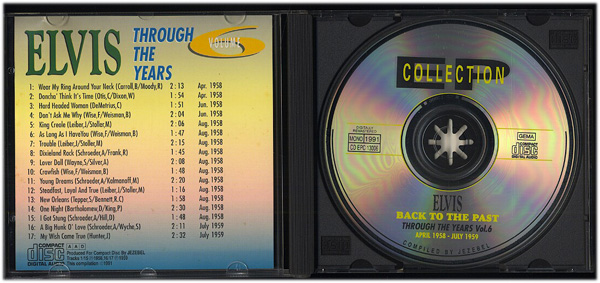 CD[ Elvis Presley / Elvis Through The Years Vol 6 ]