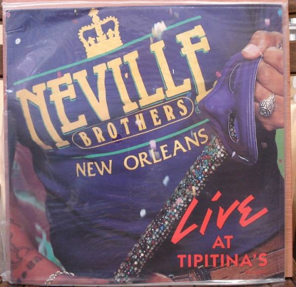 ネヴィル・ブラザース/LIVE AT TIPITINA'S(LP,新品)