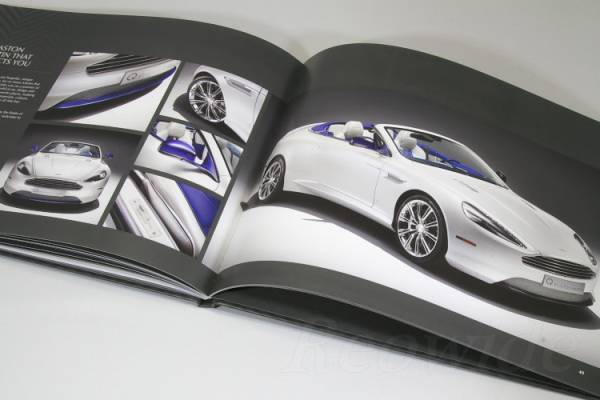  Aston Martin DB9 GT hard cover catalog MY 2016 English 