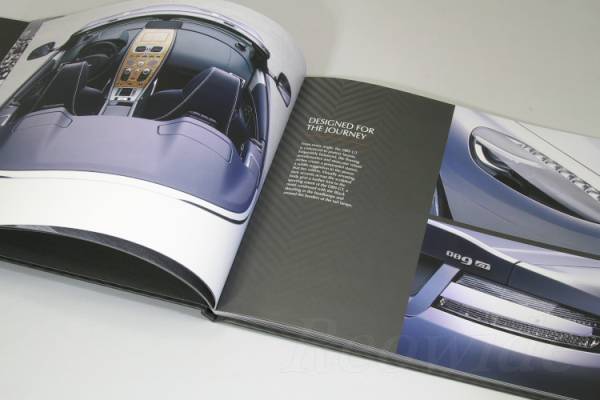  Aston Martin DB9 GT hard cover catalog MY 2016 English 