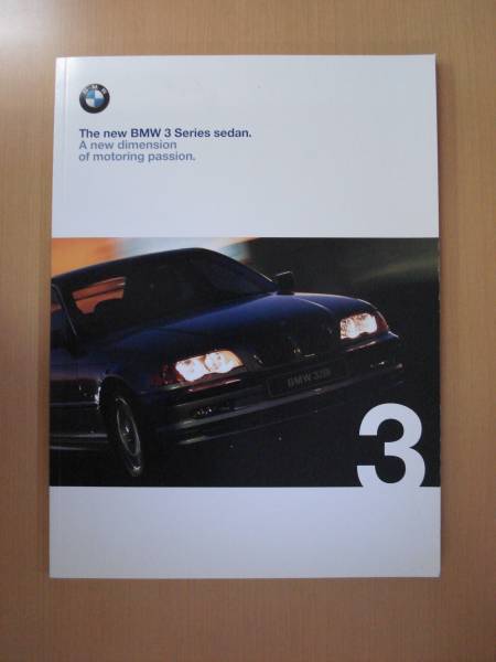 【C253】 98年 BMW 3シリーズ セダン カタログ_画像1