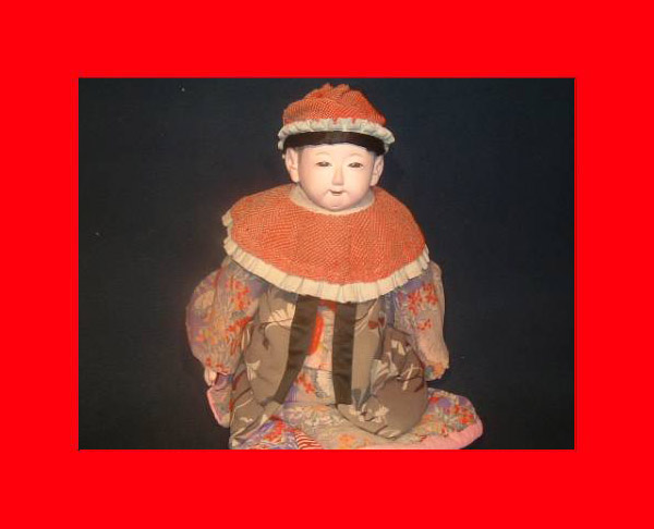 【人形館】「抱き人形.X108」日本人形、雛人形、京人形,〝衣〟