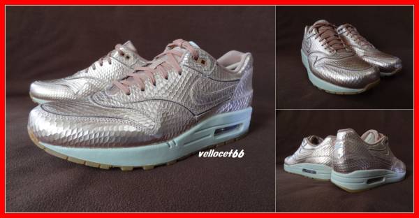 国内正規 NIKE WMNS AIR MAX 1 CUT OUT PRM 28cm 新品 エアマックス1 カットアウト ブロンズ 銅
