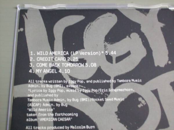 *IGGY POP/WILD AMERICA EP★CD