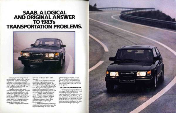 [a9130] American version 1983 Saab general catalogue 