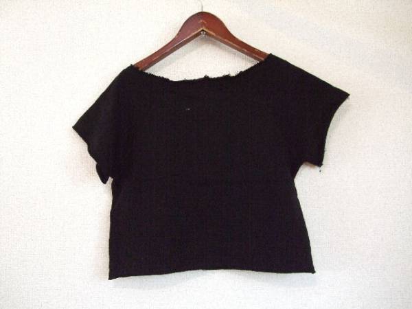 Frorent Florent black short sleeves pull over (USED)70213M)