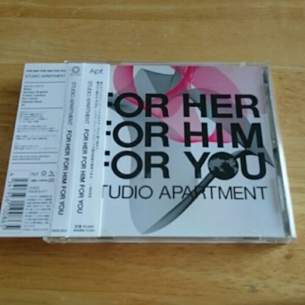 【送料込! STUDIO APARTMENT『FOR HER FOR HIM FOR YOU』 】_画像1