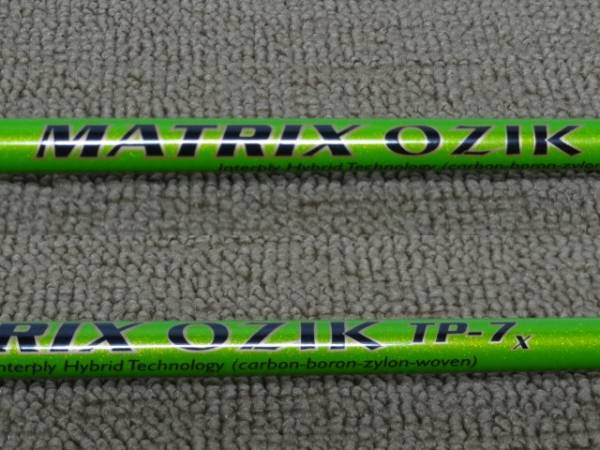 支給品 MATRIX OZIK TP-7x マトリックス TP-7x X-flex グリーンラメ 新品_画像1