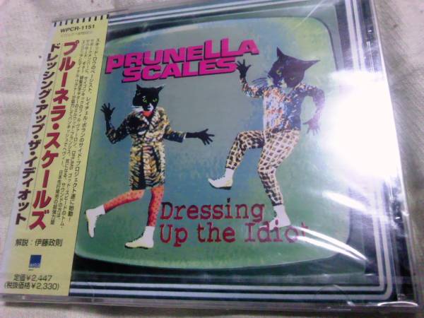 ★Prunella scales/Dressing up the Idiot 日本盤 Skid row☆_画像1