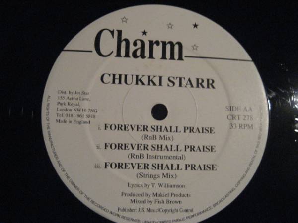 ■Chukki Star/Forever Shall Praise■KILLER DIGI ROOTS！_画像2