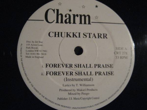 ■Chukki Star/Forever Shall Praise■KILLER DIGI ROOTS！_画像1