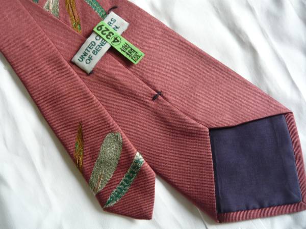  used * Benetton * necktie *. shop sale * in addition, . price cut 