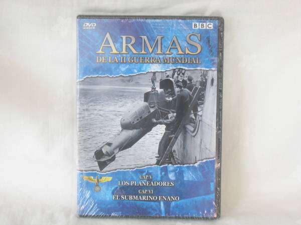 [DVD(PAL) Europe version ]ARMAS DE LA II GUERRA MUNDIAL III (BBC) - CAP. 5-6*Weapons of World War II* Spanish English 