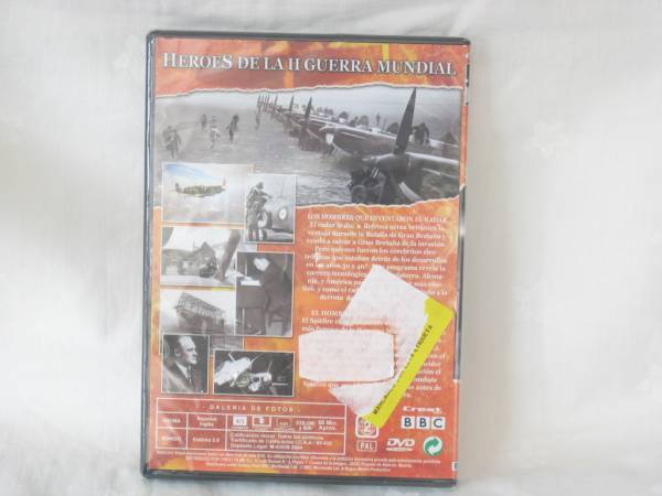 [DVD(PAL) Europe version ]HEROES DE LA II GUERRA MUNDIAL I (BBC) - CAP. 1-2*Heroes of World War II* Spanish English 