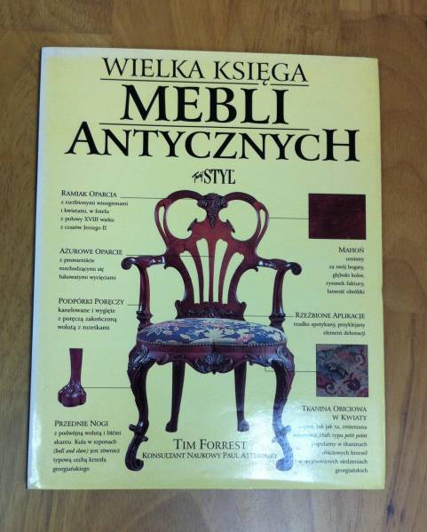 【洋書】 Wielka ksiega mebli antycznych