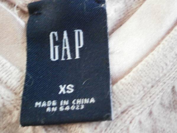 ★☆★【GAP/ギャップ】ピンクベスト＜XS＞USED★☆★