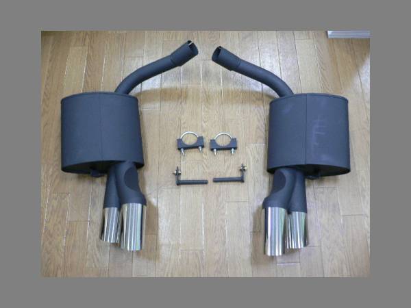★ 社外品 Ｒ２３０ スチール ラウンドマフラー ベンツ用 ? ★