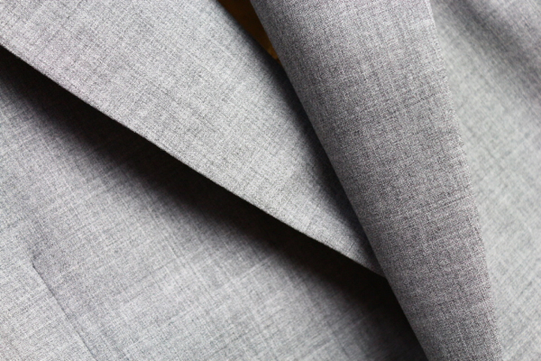 新品ポールスミス羊毛一つ釦デザインジャケットL灰定価58800円2_画像2