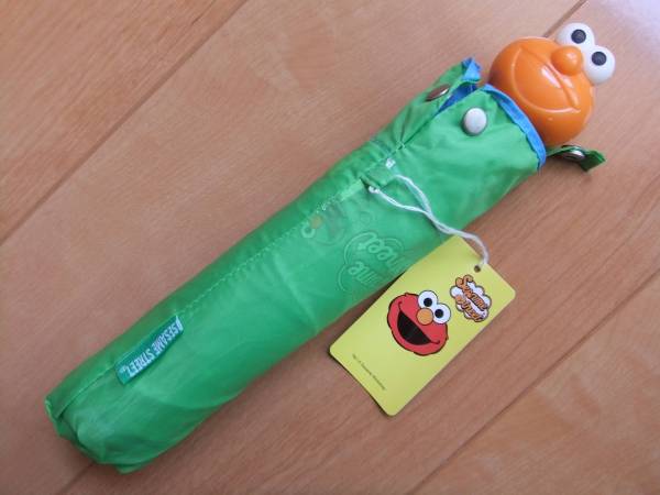  new goods tag attaching [ Sesame Street ] folding umbrella umbrella 50cm