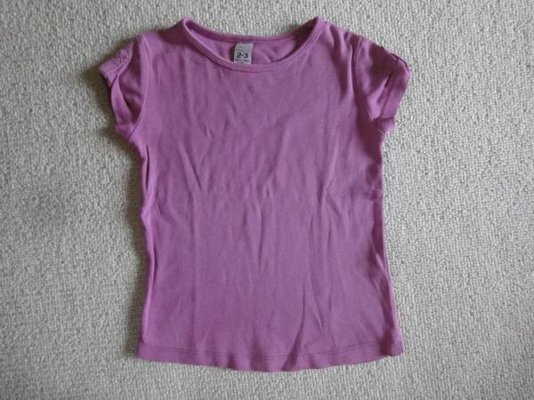 ZARA 98 фиолетовый * короткий рукав футболка 
