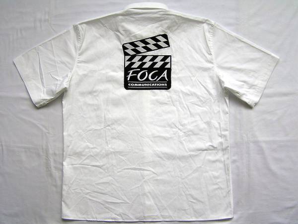 【支給品】FOCA 国際映像撮影テレビカメラクルー専用ピットシャツ FIA スラム社 SLAM F1