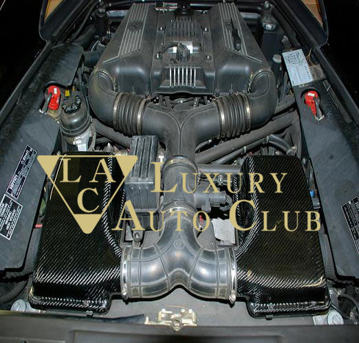 1996UP フェラーリ F355 GTS カーボンインテークカバー 馬力アップ スポイラ－ リアルカ－ボン綾織り ボディ－パ－ツ 外装カスタム 高品質_画像2