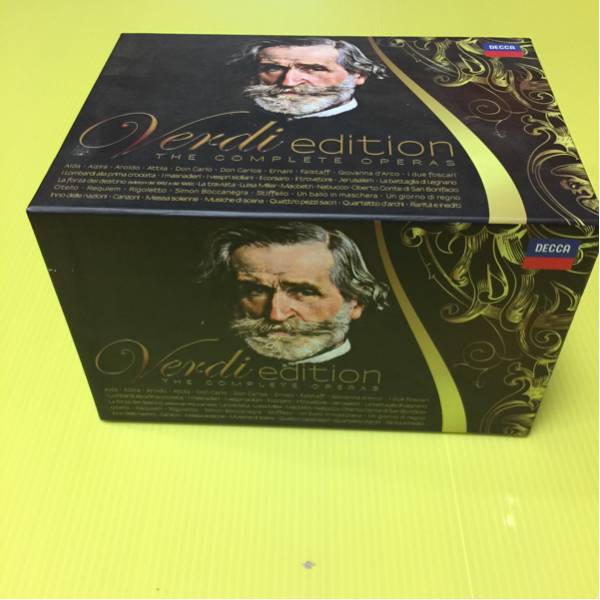 ☆彡　ヴェルディ　　Verdi the Complete Operas 　◆　コンプリートオペラ　　(輸CDBOX）74枚組ブックレット美品【型番号】028948030460_画像1