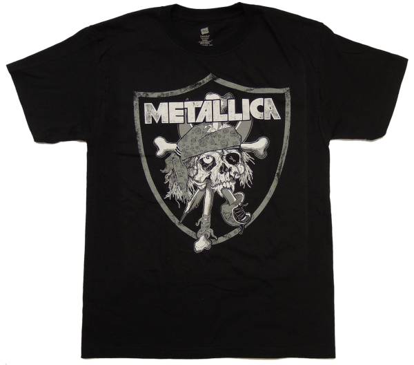 正規品Δ送料無料 MetallicA(メタリカ) pushead 黒 Tシャツ M_画像1