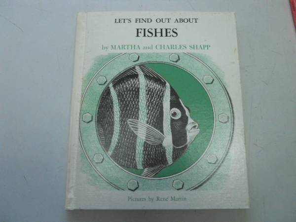 *LET\'S FIND OUT ABOUT*FISHES*SHAPP* учеба иностранная книга книга с картинками sonosi-