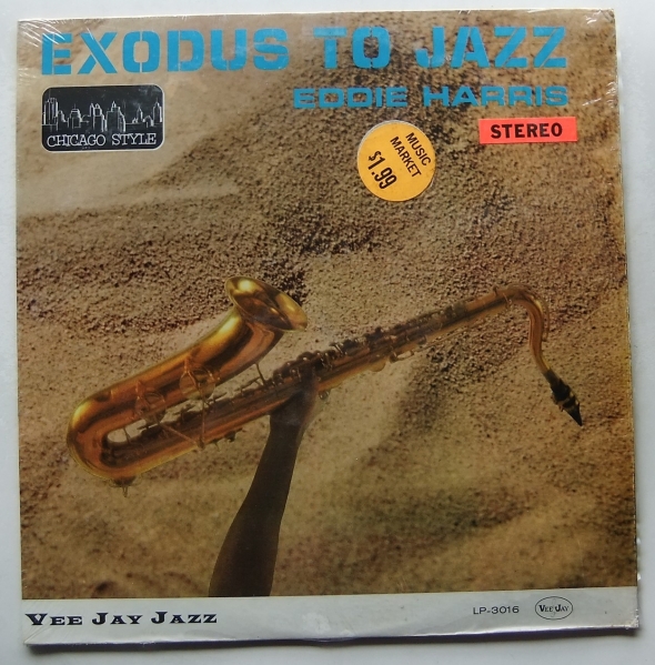 ◆ EDDIE HARRIS / Exodus To Jazz ◆ Vee Jay LP-3016 (color) ◆_画像1