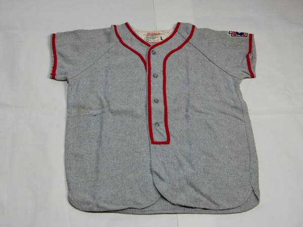 VINTAGE Wilson baseball uniform L 送料無料！_前