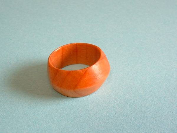 [26] размер 13 номер . дерево ichii материал ручная работа из дерева кольцо 