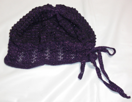 yu. packet including carriage * prompt decision! Anteprima lady's * lame go in knitted cap *USED. 
