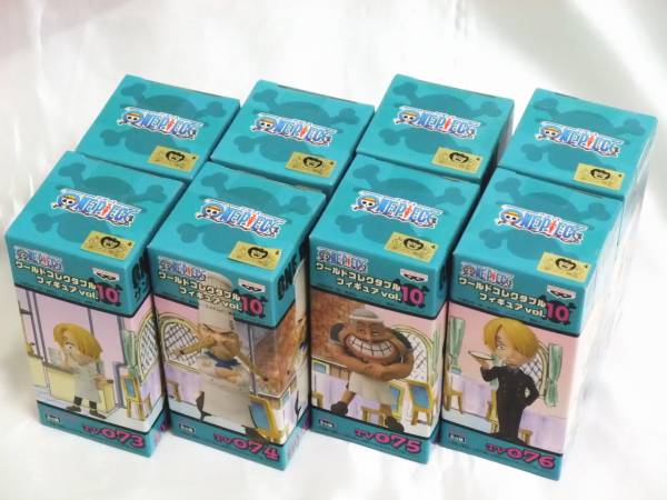 【バンプレスト】ONE PIECE ワンピース WCF ワールドコレクタブルフィギュア vol.10★全8種セット★プライズ景品・新品未開封★国内正規品_画像2