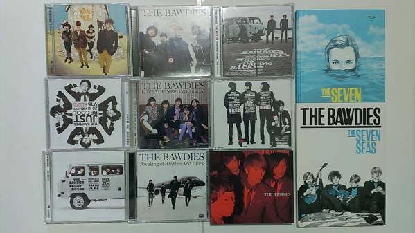 即決●THE BAWDIES●豪華アルバム＆シングルCD10枚セット●_画像1