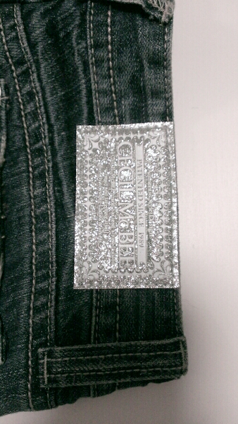 新品 セシルマクビー デニムショートパンツ